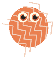 Illustration Eyes Sticker by Jef Caine