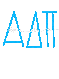 Sorority Alpha Delta Pi Sticker
