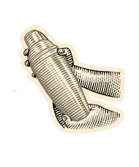 Shaker Sticker by Ancho Reyes