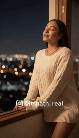 Natural Beauty Model GIF