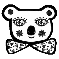 blinky bill face Sticker by Madeleine Stamer