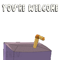 You Are Welcome No Problem Sticker by Pudgy Penguins