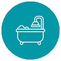 Water Wc Sticker by Eternedile