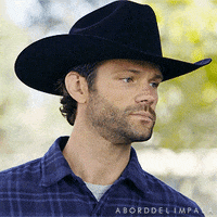 aborddelimpala done eyebrows jared padalecki walker GIF