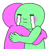 Sad Face Sticker