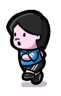 bypaperpirate happy omg workout running Sticker