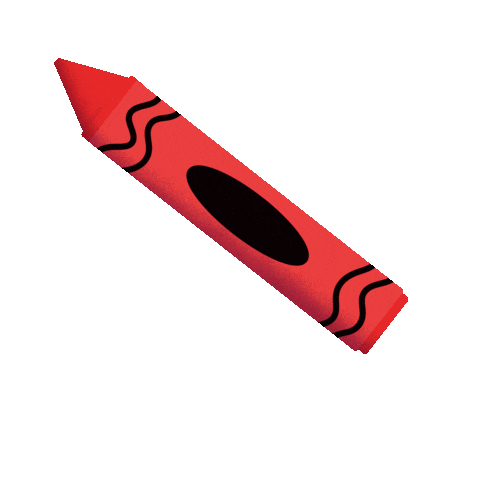 School Crayon Sticker