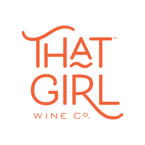 thatgirlwineco wine time winetime that girl thatgirl Sticker
