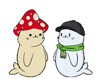 Fun Illustration Sticker by Sappy Seals Community