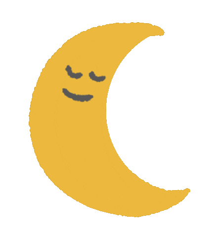 おやすみ 月 Sticker