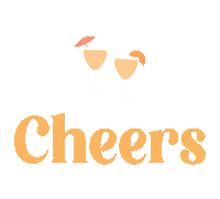 Happy Hour Cheers Sticker