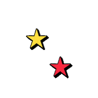 Shooting Stars Art Sticker by Nickelodeon