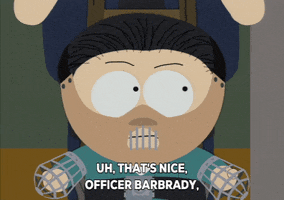 mask officer barbrady GIF by South Park 