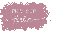 Berlin Gott Sticker by Meingottberlin