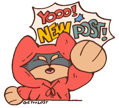 New Post Shiba Sticker