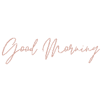 Good Morning Sticker by Aimee Morrisby