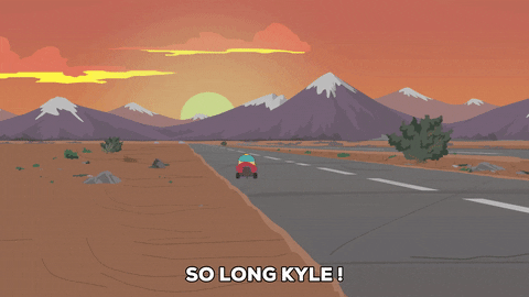 Eric Cartman Goodbye GIF by South Park