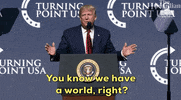 Donald Trump Windmill GIF by GIPHY News