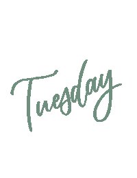 Lettering Tuesday Sticker