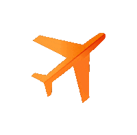 plane flugzeugdrehung Sticker by fluege.de