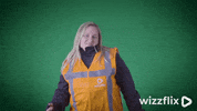 Wizzflix_ dance party dancing green GIF