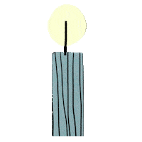 Candle Advent Sticker