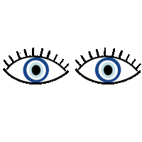 sofiavergara wink eye see eyelashes Sticker