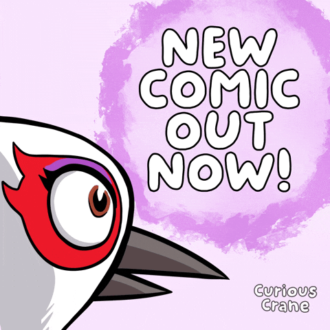 Bird Read GIF by VeeFriends