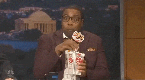 TrumpetNZ giphyupload drama tea snack GIF