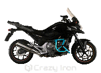 Honda Motorcycle Sticker by Crazy Iron