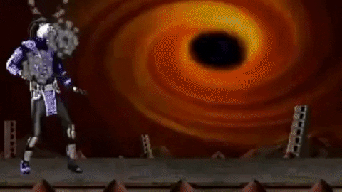 GoodOldJericho giphygifmaker mortal kombat 3 smoke GIF