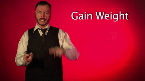 sign language gain weight GIF by Sign with Robert