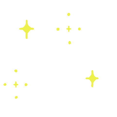 Sparkle Glow Sticker by おちょう