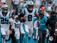 Happy Carolina Panthers GIF by NFL