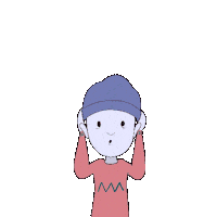 Moose Hello Sticker