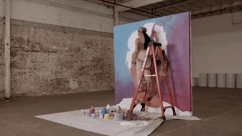 Time Lapse Painting GIF by Halsey