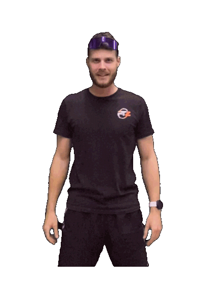 Personaltraining_zug fun glasses training train Sticker