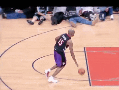 hanging out slam dunk GIF