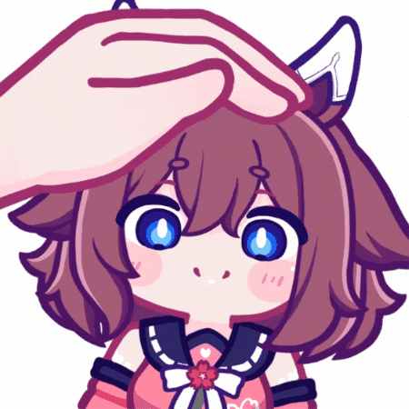 Aya_chan1221 giphygifmaker giphystrobetesting chibi umamusume GIF
