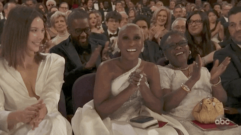 Cynthia Erivo Oscars GIF by The Academy Awards
