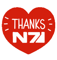 Mass Effect Thank You Sticker