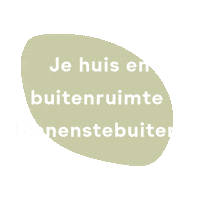 Huis Natuur Sticker by fonQnl