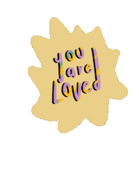 calligradam love coffee support eggs Sticker