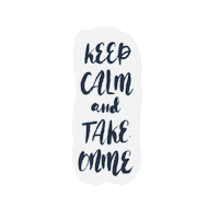Keepcalm Sticker by Onme Cosmetics