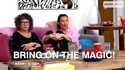 Bring It On Magic GIF by Gogglebox Australia