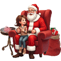 Santa Claus Sticker