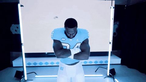 North Carolina Football GIF by UNC Tar Heels