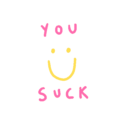 Suck Smile Sticker