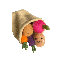 Vegetable Zero Waste Sticker by SEEDORGHK
