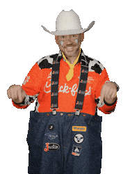 Click Down Below Sticker by Justin Boots